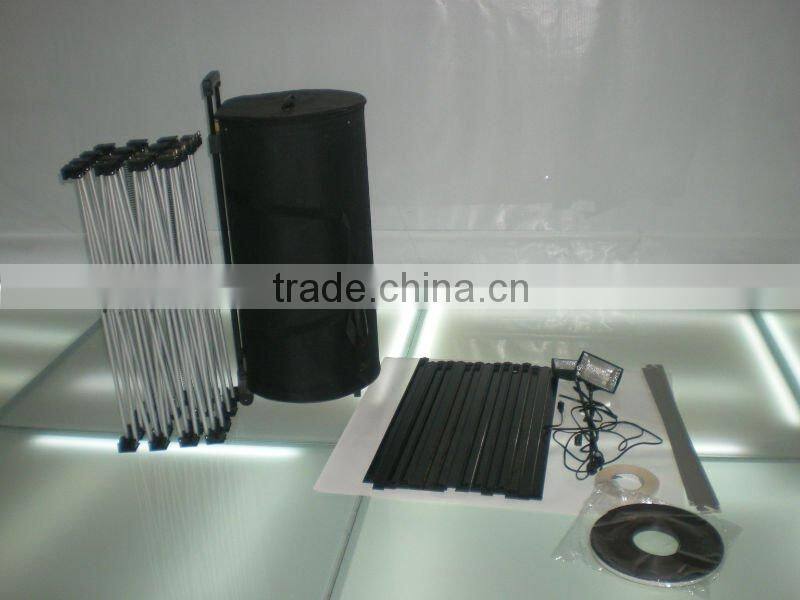 Spring pop up aluminum frame display