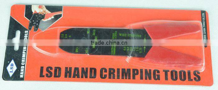LSD LS-313C Multi-functional crimping tools for crimping insulated terminal crimper cable cutter wire stripper hand tool