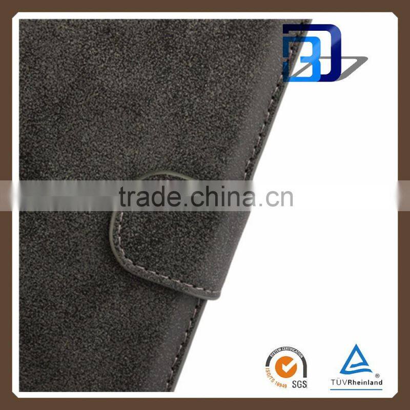 Wallet Function Retro Nubuck Leather Slim Wallet Phone Case Cover for Sony Xperia Z5 Compact