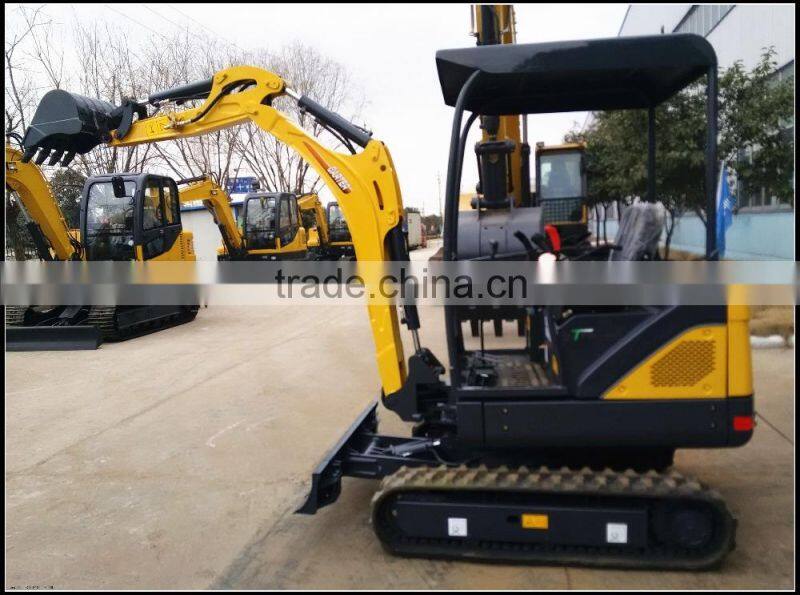 China Cheap CARTER 1.8 Ton Mini Rubber Crawler Excavator , CE / ISO Certificate, CT18-9D