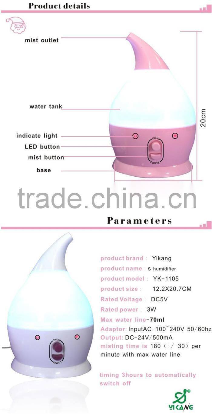 2015 New Santa Claus Air Humidifier Ultrasonic Humidifier