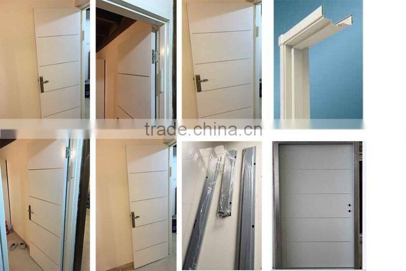 Swing open style security door israel steel door interior modern house best sale door