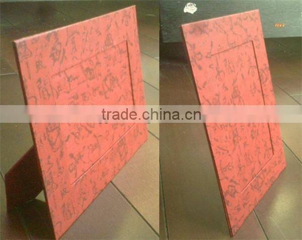 Bespoke recycled paper a4 letter size photo frame with wholesale price