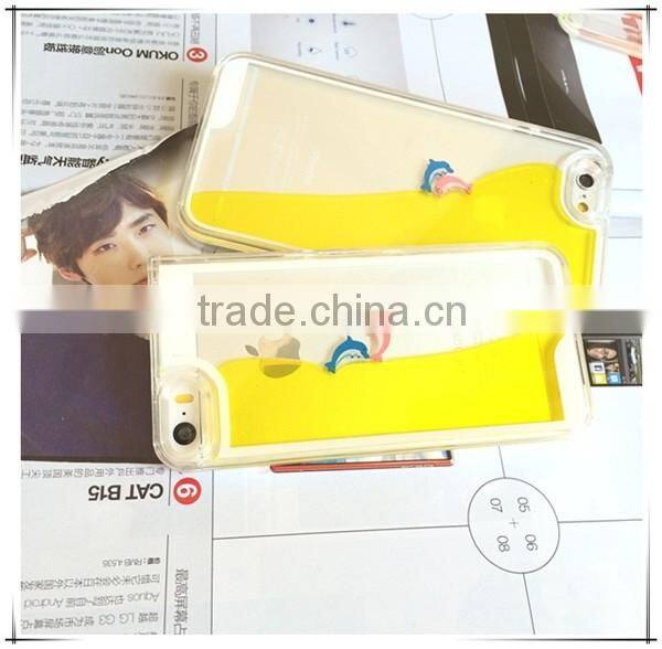 Creative Design Colorful Liquid Phone Case For iPhone 6s 6s Plus