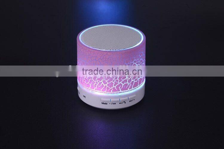 2016 New Arrival multifunctional 3W bluetooth speaker with wireless led bluetooth audio receiver
