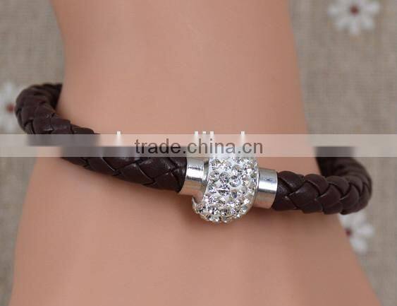 fashion Woven diamond bracelet