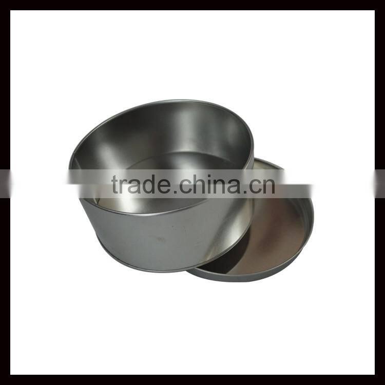 Hot Selling Large Empty Round Cookie Metal Tin Box With Competitive Price