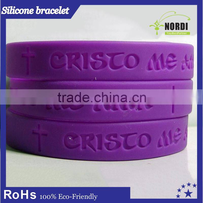 Fashion Unisex Silicone Wristbands new design promotional customized rubber silicone bracelet