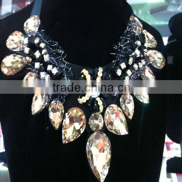 2014 beaded necklace accessories gemstone necklace