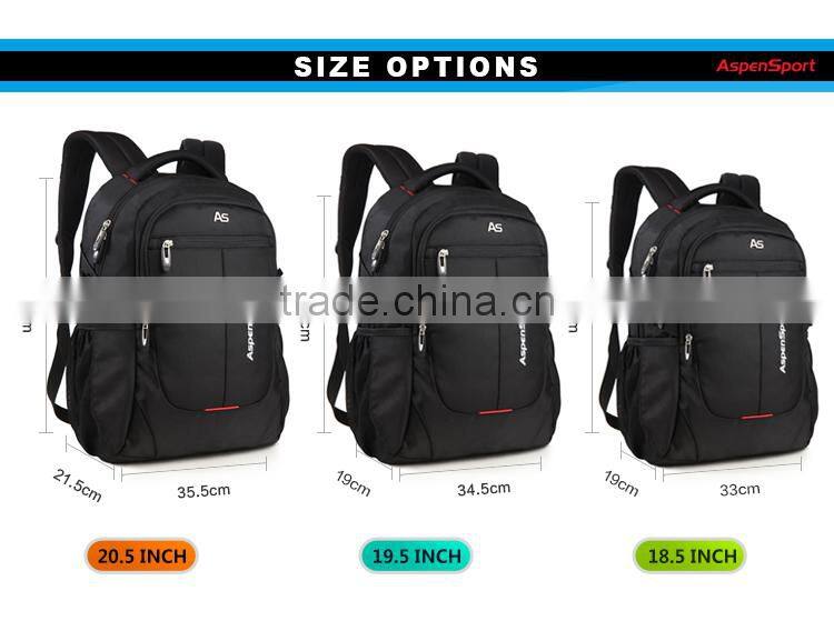 2016 New Arrival Laptop Backpack 1680D PU Water Resistant Laptop backpack