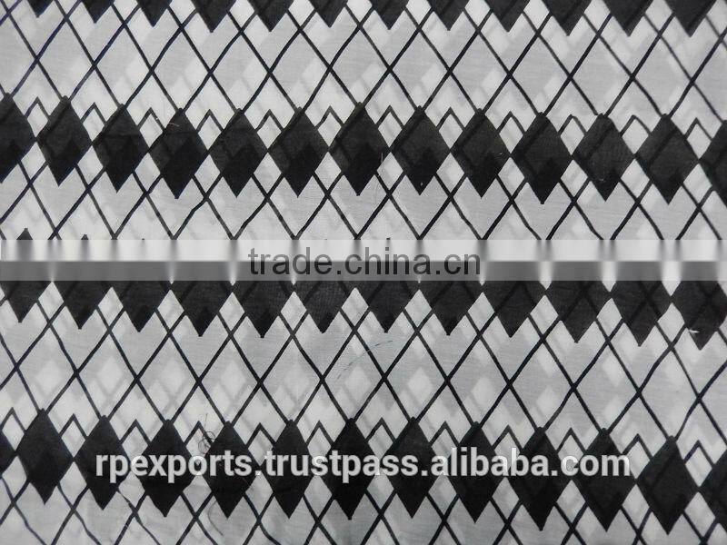 new fancy black & white polyester scarf 2016-2017