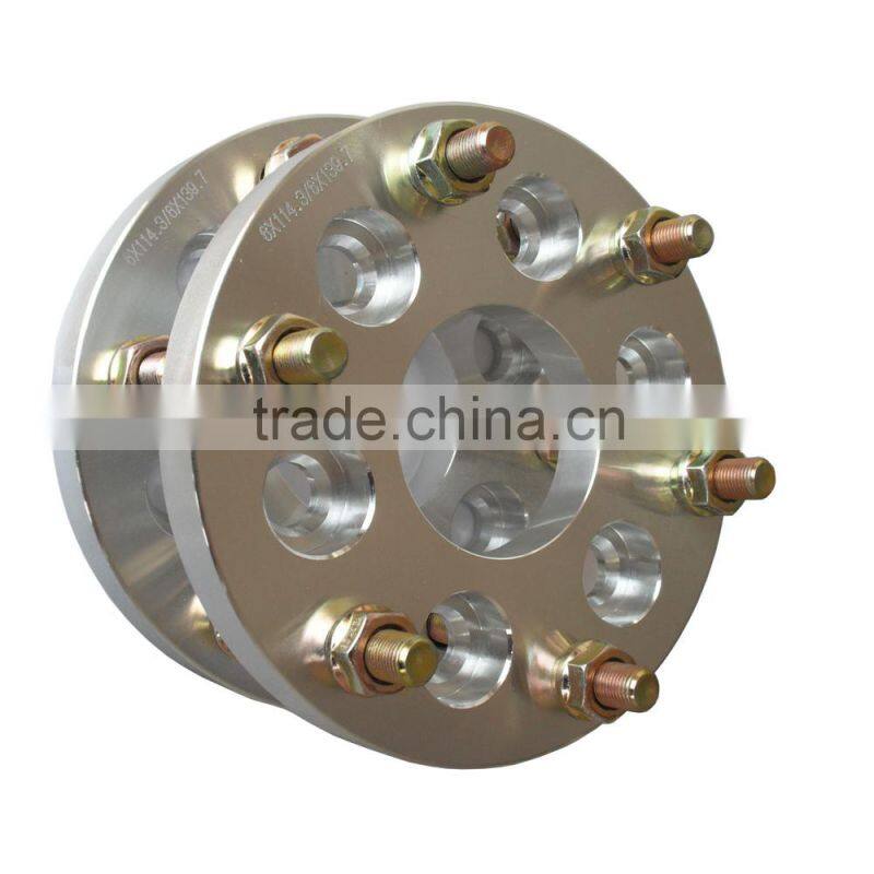 Alloy aluminum T6061 wheel spacer 6x114.3 to 6x139.7 for NAVARA