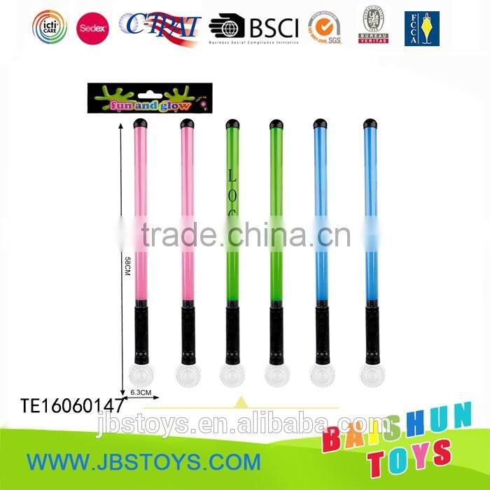 long led flashing light stick with ball
