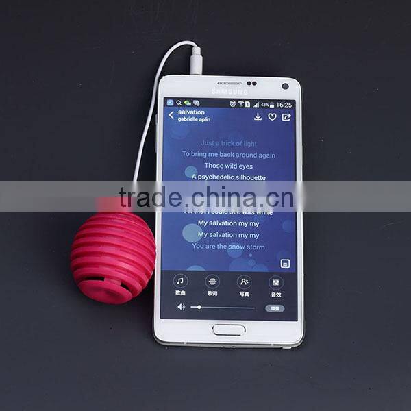 Cartoon 3.5MM audio with Line Speaker