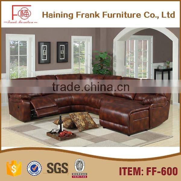 Antique Style new design lazy boy lounge Warmth leather Recliner sofa recliner with high quality