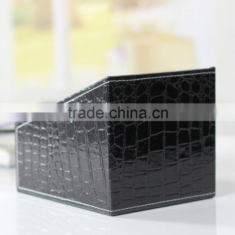 Crocodile PU Leather Remote control/controller organizer Cellphone holder