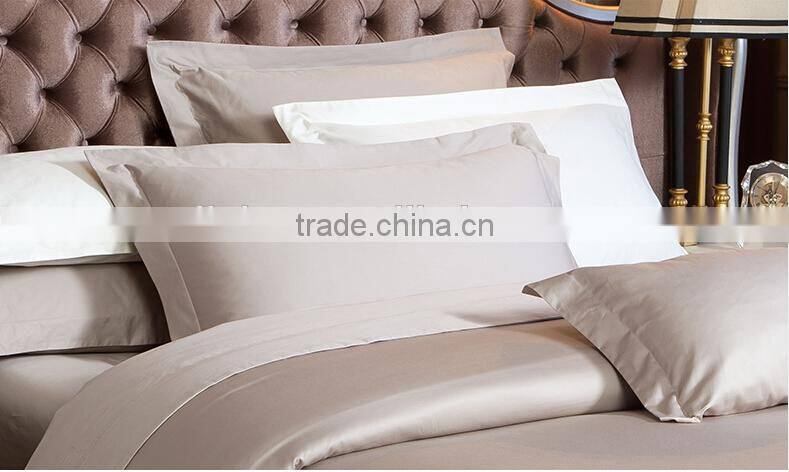 luxury cotton plain hotel bedlinens