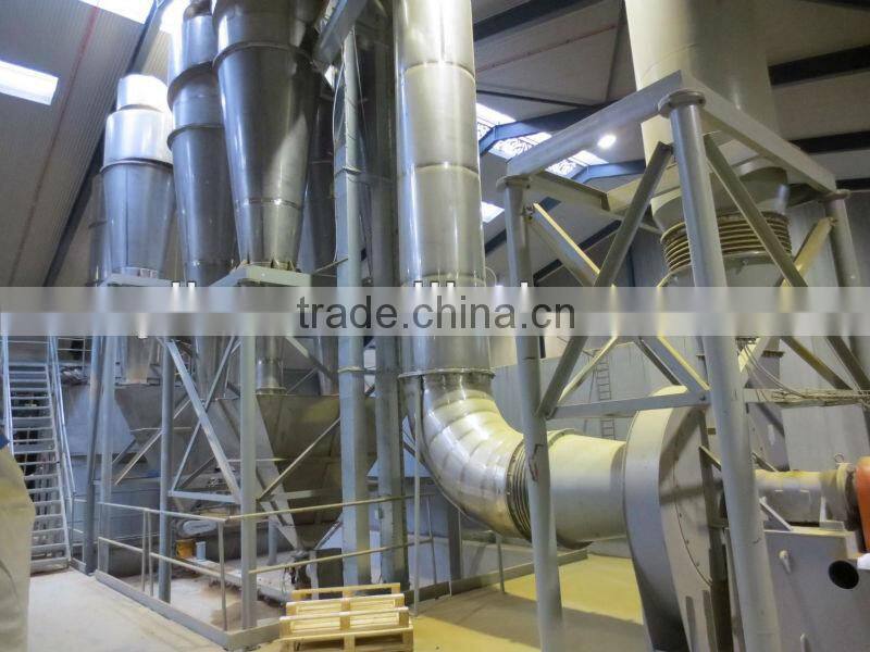 Animal feed products flash dryer