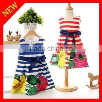 little girl fashion dress plaid short dresses for girls