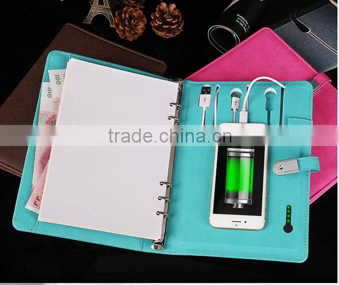 2016/2017 best agenda diary power bank for notebook
