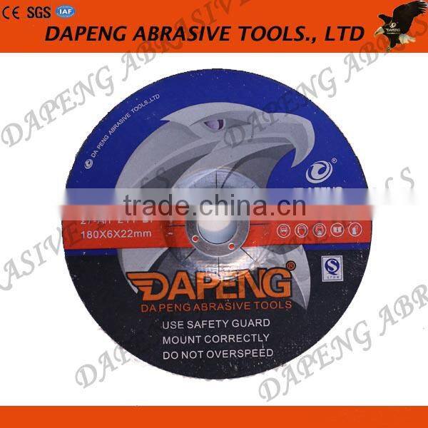 7inch Reinforced abrasive grinding wheel in T27 for all metal