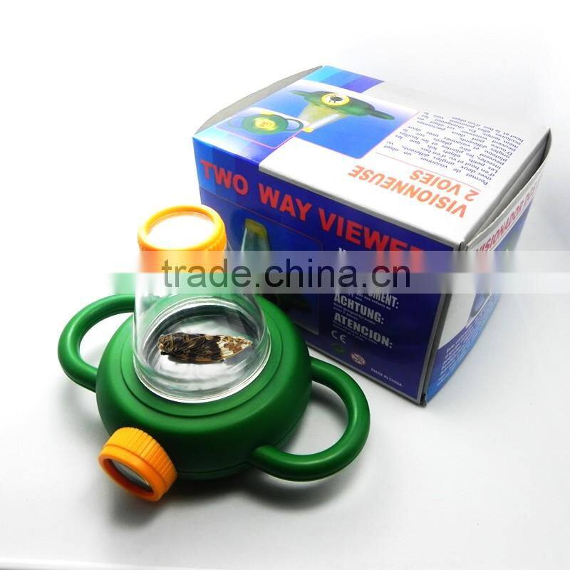 kid plastic educational toys insect viewer plastic small insects toys