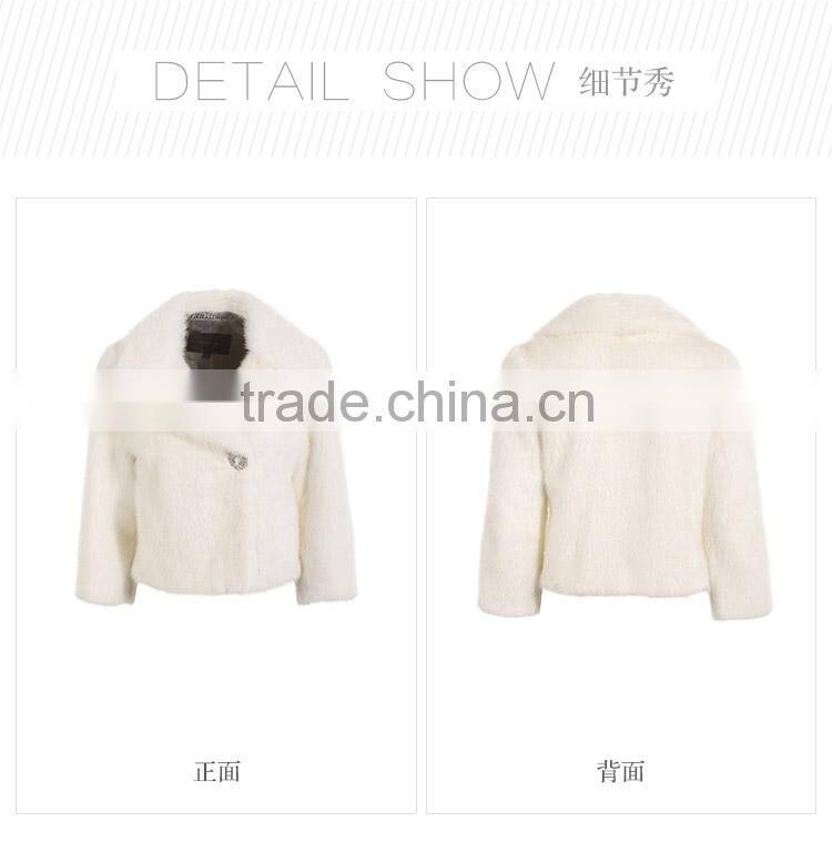 factory sale discount suit style modern mink fur jacket
