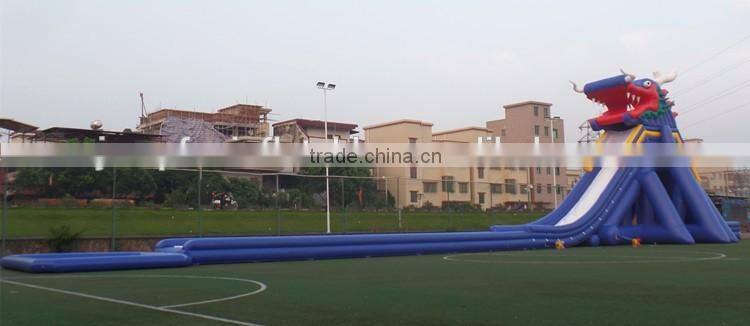 HUGE DRAGON INFLATABLE WATER SLIDE FOR ADULTS AND CHILDREN