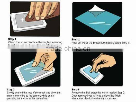 GuangDong Premium Mobile Phone Protective Glass Film for Retail