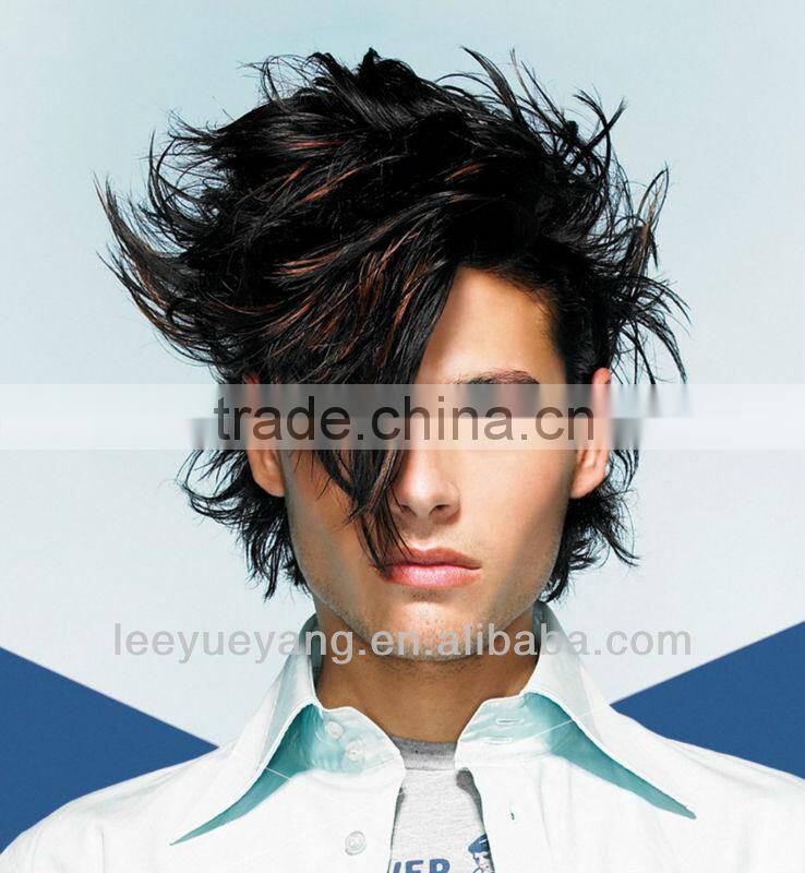 2014 new arrival handsome stylish men wig
