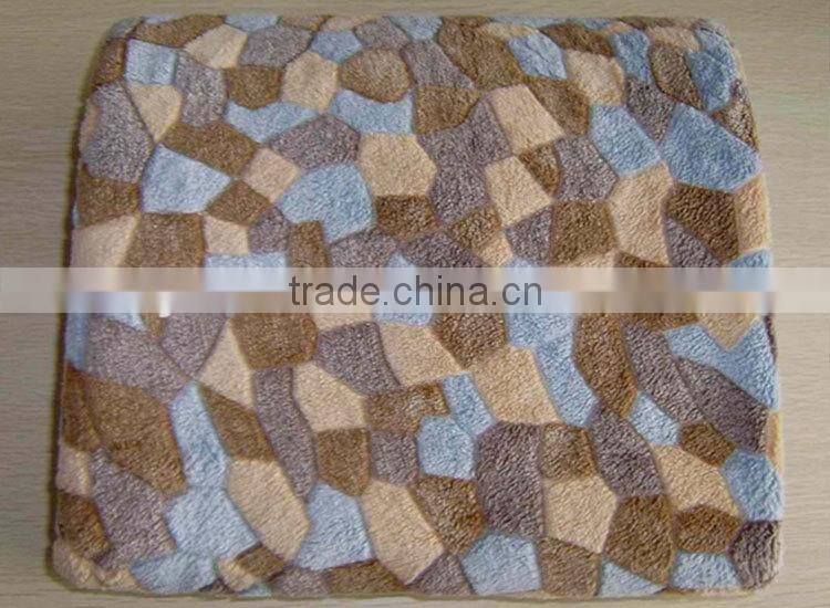 2015 Newset Shaoxing supplier Polyester acrylic blanket