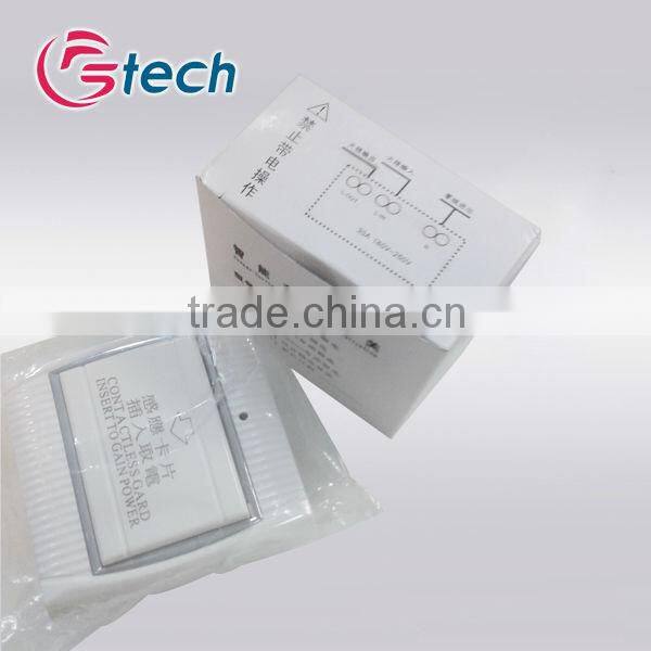 Door lock energy saving switch with room No. indentification functionrfid energy saver switch