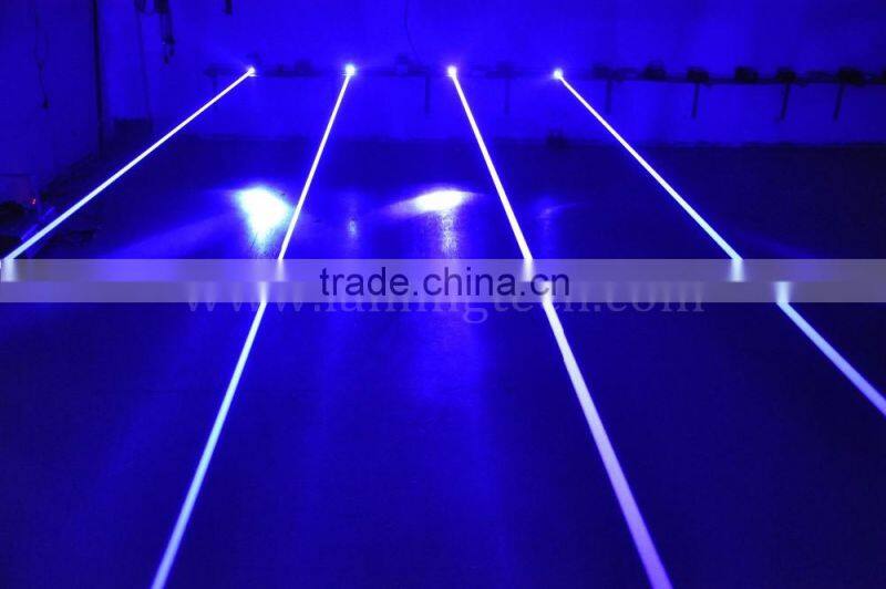 LN340 2400mW Blue 8-Head Mobile Fat-Beam Laser Net