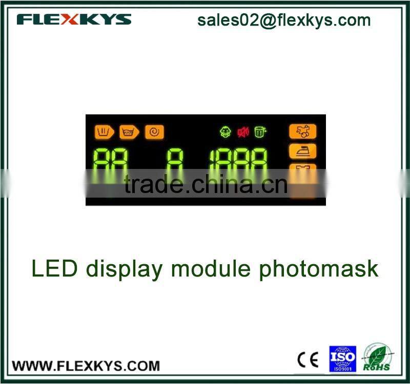 LED display module light-tight black PC film