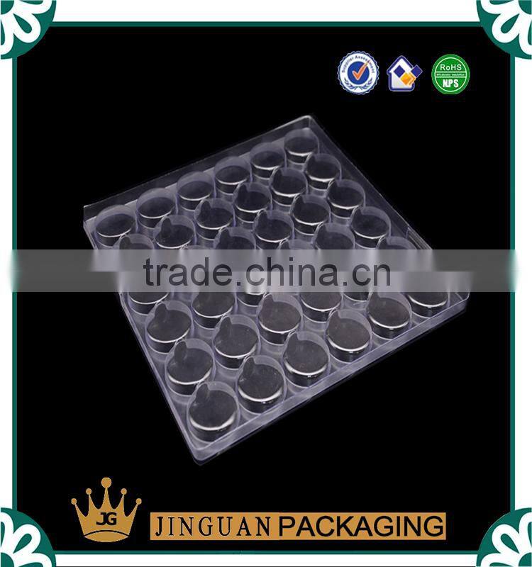 Plastic blister pp tray with divider