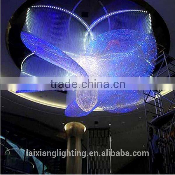 full color flashing mini fiber optic light engine