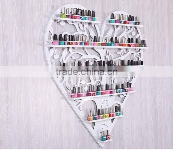 2015 Guangdong hot sale nail polish shelf rack display