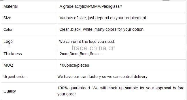 acrylic slat-wall fittings storage bins slat-wall accessories acrylic