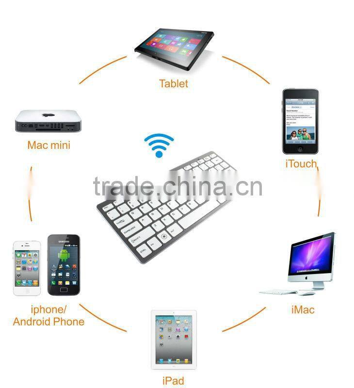Bluetooth backlit keyboard