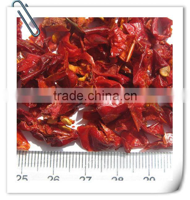 Dehydrated Green Bell Peppers with Kosher BRC HACCP and ISO certificate
