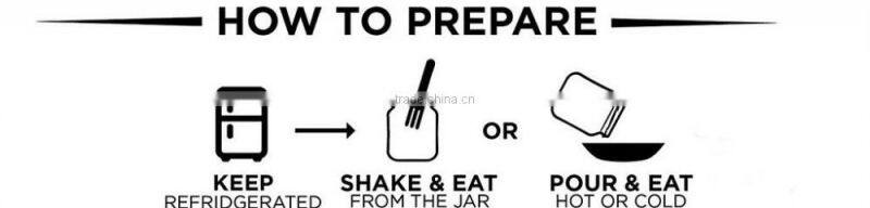 Food Grade Eco 250ml Empty Glass Mason Jar with Metal Tin Lid For Sale