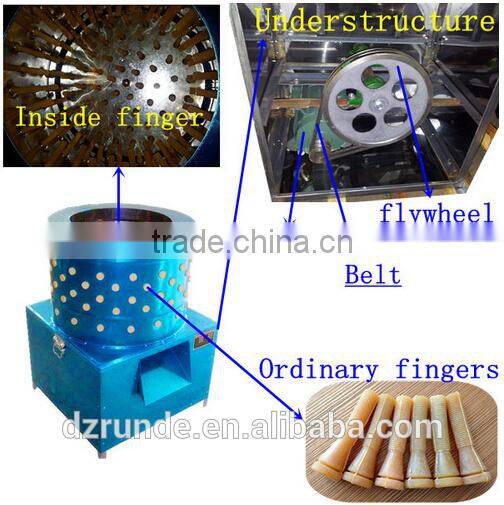 Top selling automatic chicken finger plucker