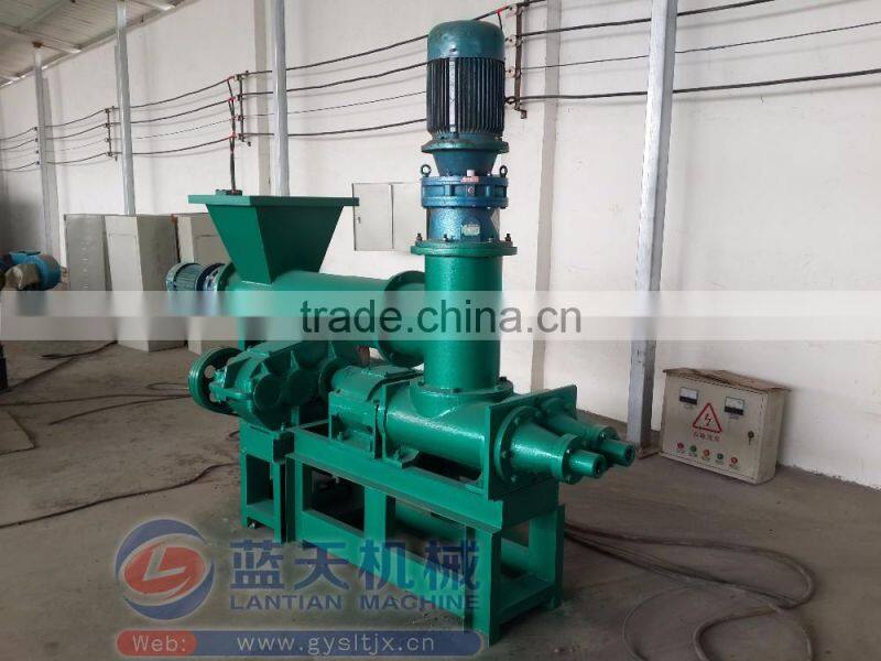 Factory Direct Sales Double Screw Coal Powder Shaping Machine