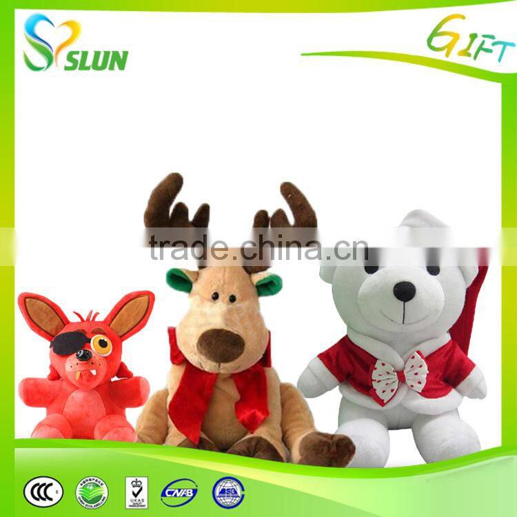 Cheap musical kids toy cute and attractive plush pig toy