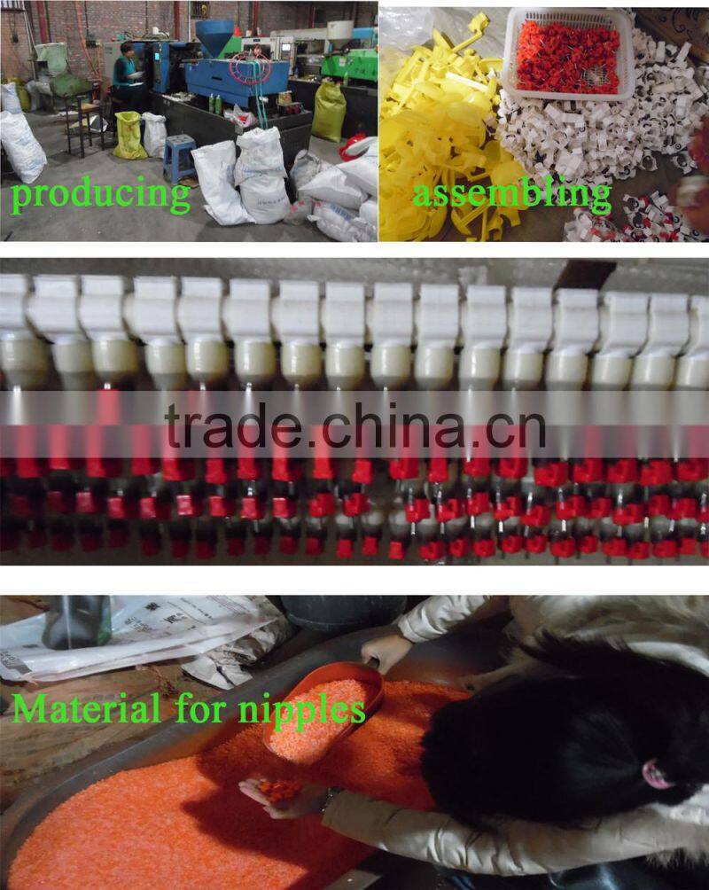 Automatic stainless steel rabbit nipple drinker