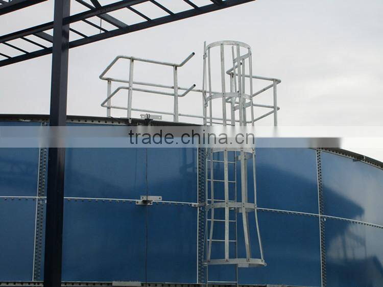 fireproof diesel fuel storage tank with enamel coating