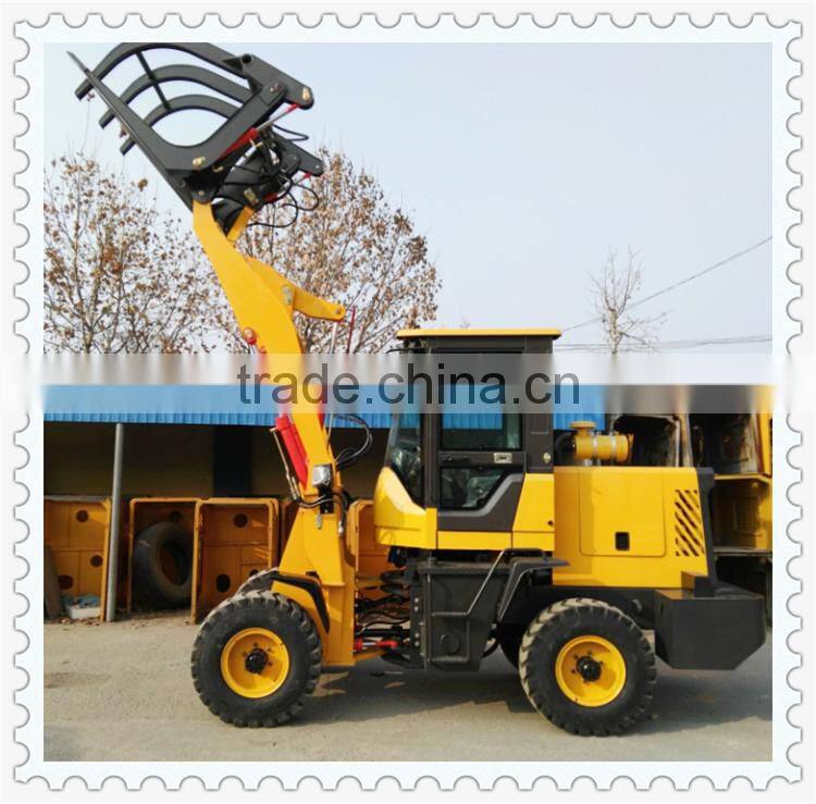 Original manufacturer 1.2Ton ZL12F mini wheel loader price With Various Attachments