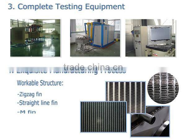 Construction Machinery Parts Excavator Radiator