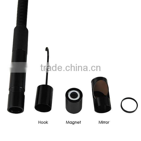 High Definition USB Video Inspection Borescope/ 3M Cable Endoscope Pipe Snake Scope 8.5mm HD Camera 6 LED