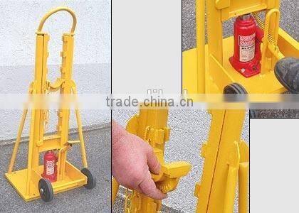 Plate Type Cable Reel Stand With 1000mm diameter Pallet